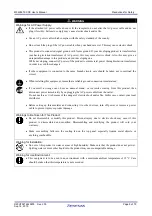 Предварительный просмотр 8 страницы Renesas M34286T2-CPE User Manual