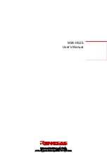 Предварительный просмотр 52 страницы Renesas M3A-HS25 User Manual