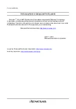 Renesas M3T-F160-100NSD User Manual preview
