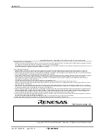 Preview for 23 page of Renesas M65881AFP Specification Sheet