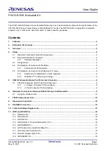 Renesas P9415-R-EVK User Manual предпросмотр