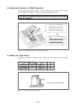 Preview for 9 page of Renesas PROM Programming Adapter PCA7426G02 User Manual