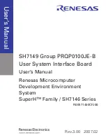 Preview for 3 page of Renesas PRQP0100JE-B User Manual