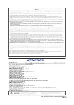 Preview for 8 page of Renesas R0E5563NEDMB01 User Manual