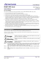 Renesas R20UT3696EJ0120 User Manual предпросмотр