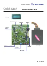 Предварительный просмотр 3 страницы Renesas R8C/13 Quick Start Manual