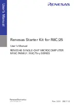 Предварительный просмотр 3 страницы Renesas R8C/25 User Manual