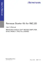 Preview for 3 page of Renesas R8C/2D User Manual