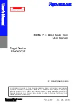 Предварительный просмотр 1 страницы Renesas R9A06G037 User Manual