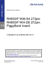 Renesas RH850/F1KH-D8 233pin User Manual предпросмотр