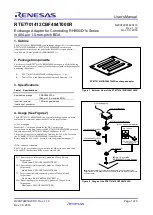 Preview for 1 page of Renesas RTE7701412CBF484T000R User Manual