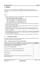 Preview for 11 page of Renesas RTE7702500EAB00000J User Manual