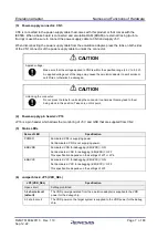 Preview for 17 page of Renesas RTE7702500EAB00000J User Manual