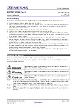 Renesas RTK0EMX990C00000BJ User Manual preview