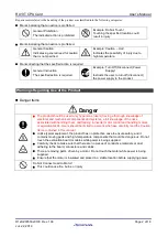 Предварительный просмотр 2 страницы Renesas RX13T User Manual