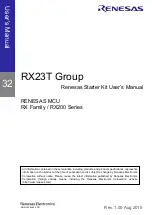 Предварительный просмотр 2 страницы Renesas RX23T Series User Manual