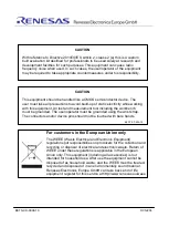 Предварительный просмотр 4 страницы Renesas RX23T Series User Manual