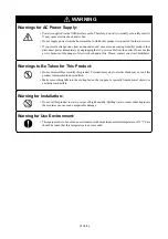 Предварительный просмотр 9 страницы Renesas SDI Emulator System M32100T-EZ-E User Manual