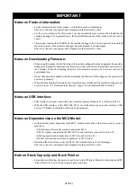 Предварительный просмотр 11 страницы Renesas SDI Emulator System M32100T-EZ-E User Manual