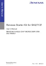 Предварительный просмотр 3 страницы Renesas SH2/7137 User Manual