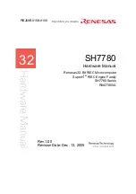 Renesas SH7780 Series Hardware Manual предпросмотр