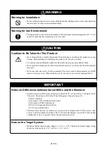 Preview for 8 page of Renesas Single-Chip Microcomputer M34519T-MCU User Manual