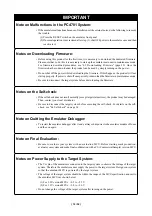 Preview for 10 page of Renesas Single-Chip Microcomputer M37900T2-RPD-E User Manual