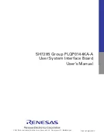 Preview for 46 page of Renesas SuperH PLQP0144KA-A Manual