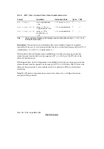 Предварительный просмотр 286 страницы Renesas SuperH SH-4A Software Manual