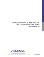 Preview for 27 page of Renesas User System Interface Board HS1650ECN61H User Manual