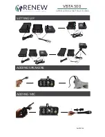 Renew VISTA 500 Operating Instructions preview