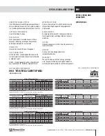 Preview for 3 page of Renewair EV130 Installation, Operation & Maintenance Manual