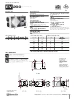 Preview for 5 page of Renewair EV130 Installation, Operation & Maintenance Manual