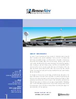 Preview for 44 page of RenewAire LE10XIN Installation, Operation & Maintenance Manual