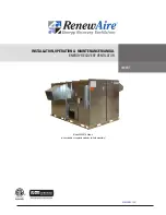 RenewAire LE6XRTH Installation, Operation & Maintenance Manual preview