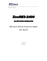 REnex Technology R-001-0003-400 User Manual preview