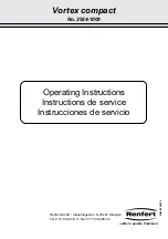 Preview for 1 page of Renfert 2924-1000 Operating Instructions Manual