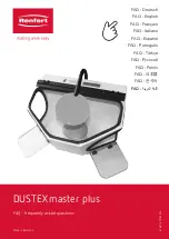 Preview for 1 page of Renfert Dustex master plus Faq