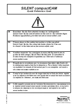 Preview for 1 page of Renfert Silent compactCAM Quick Reference Card