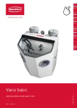 Renfert Vario Basic Series Manual preview