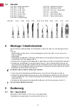 Preview for 10 page of Renfert Waxlectric light I Instructions For Use Manual