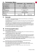 Preview for 13 page of Renfert Waxlectric light I Instructions For Use Manual