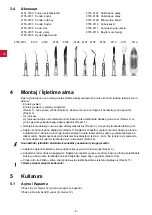 Preview for 70 page of Renfert Waxlectric light I Instructions For Use Manual