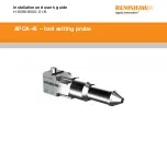 Renishaw APCA-45 Installation And User Manual preview