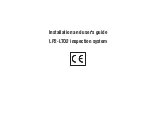 Preview for 3 page of Renishaw LTO2 Installation And User Manual