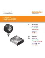 Preview for 1 page of Renishaw OMM-S SPRINT Quick Start Manual