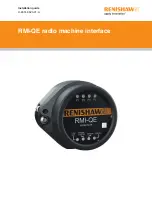 Renishaw RMI-QE Installation Manual preview