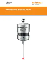 Preview for 1 page of Renishaw RMP40 Installation Manual