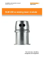 Renishaw SLM 250 Installation And Operation Manual предпросмотр