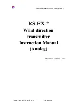 Preview for 1 page of Renke RS-FX Series Instruction Manual